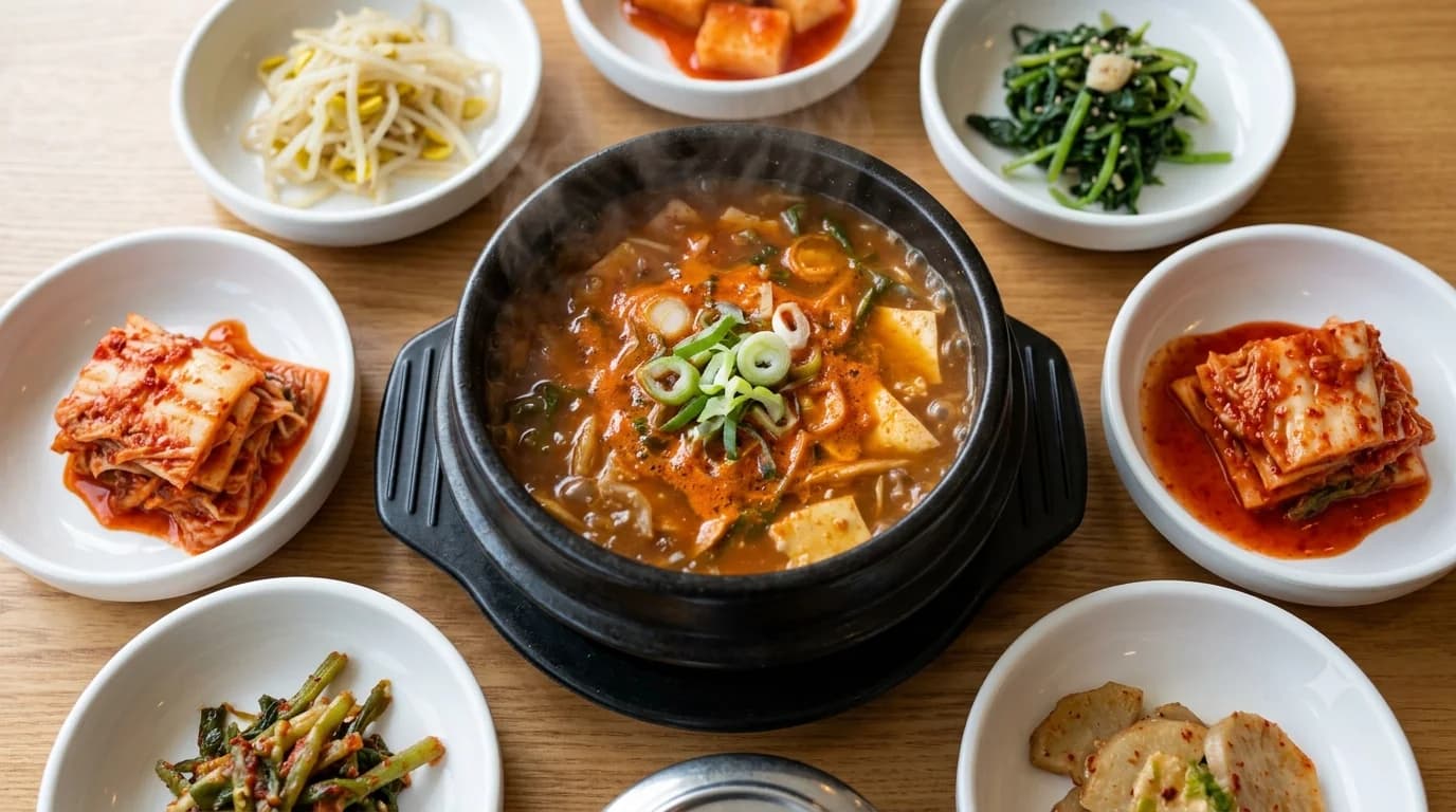 한국 식당, 팁은 0원 반찬은 무한 리필 — 진짜입니다